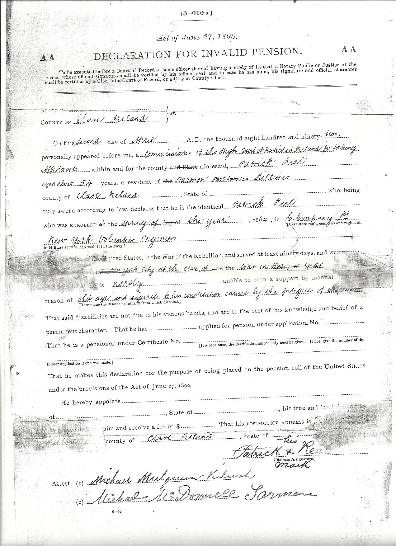 Patrick Real Invalid Pension 2 April 1892.jpg