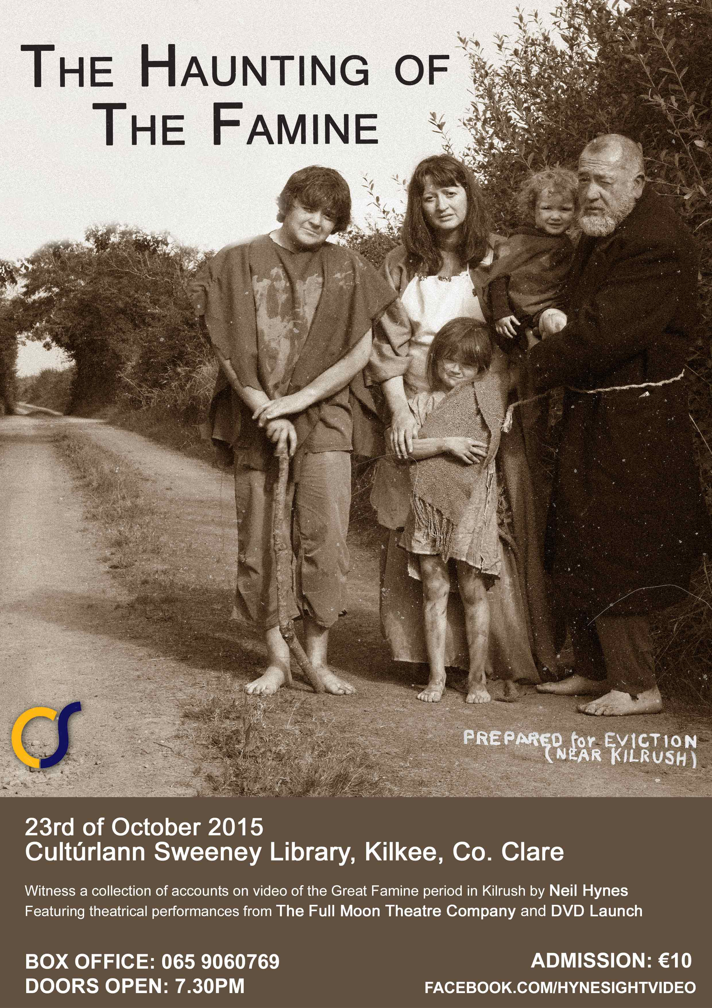 Promo Poster for Neil Hynes event.