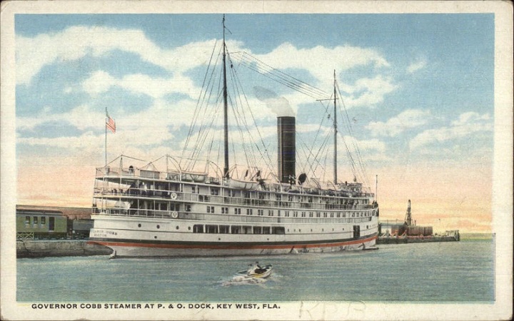 Governor Cobb Steamer at Key West, Florida, circa 1920's.jpg