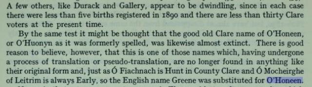 Honeen in MacLysaght, p35.jpg