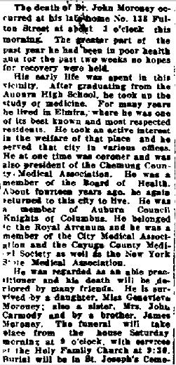John, physician son of immigrant James