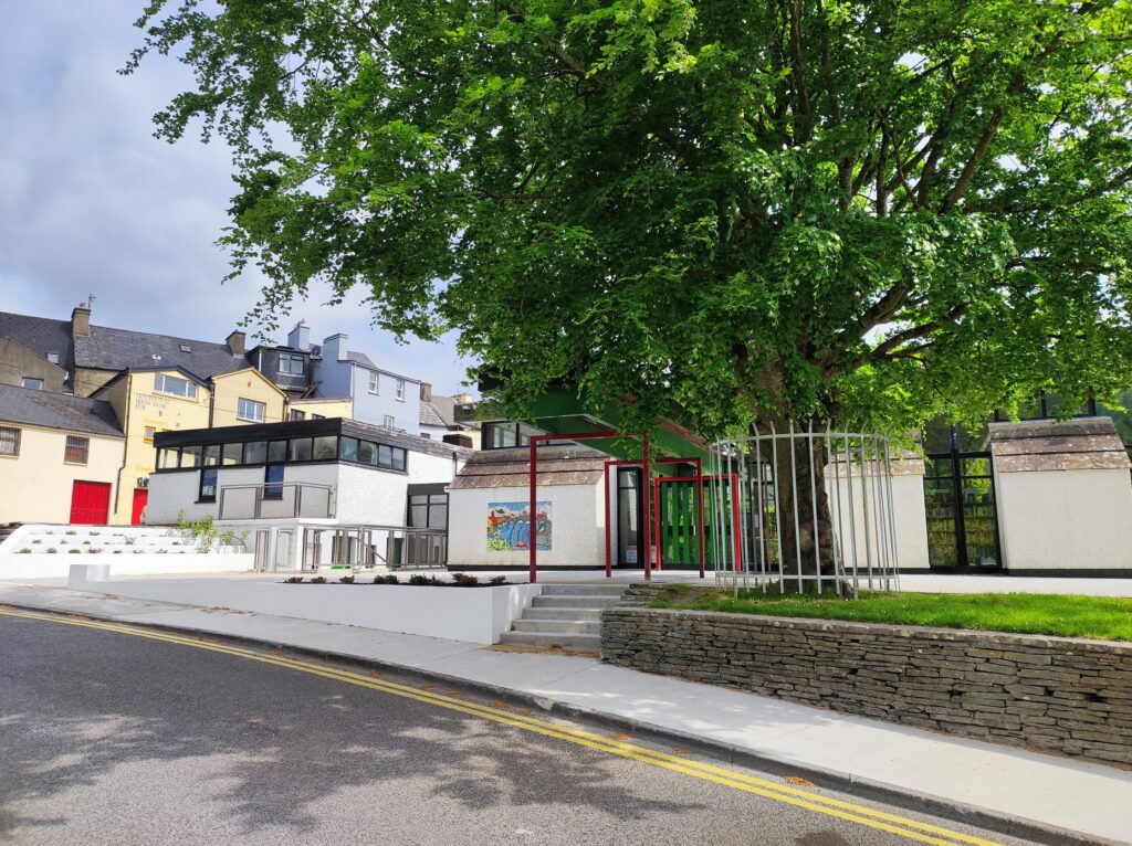 Front area of Ennistymon Library